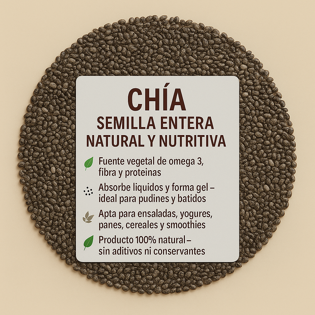 Chía Semilla Entera