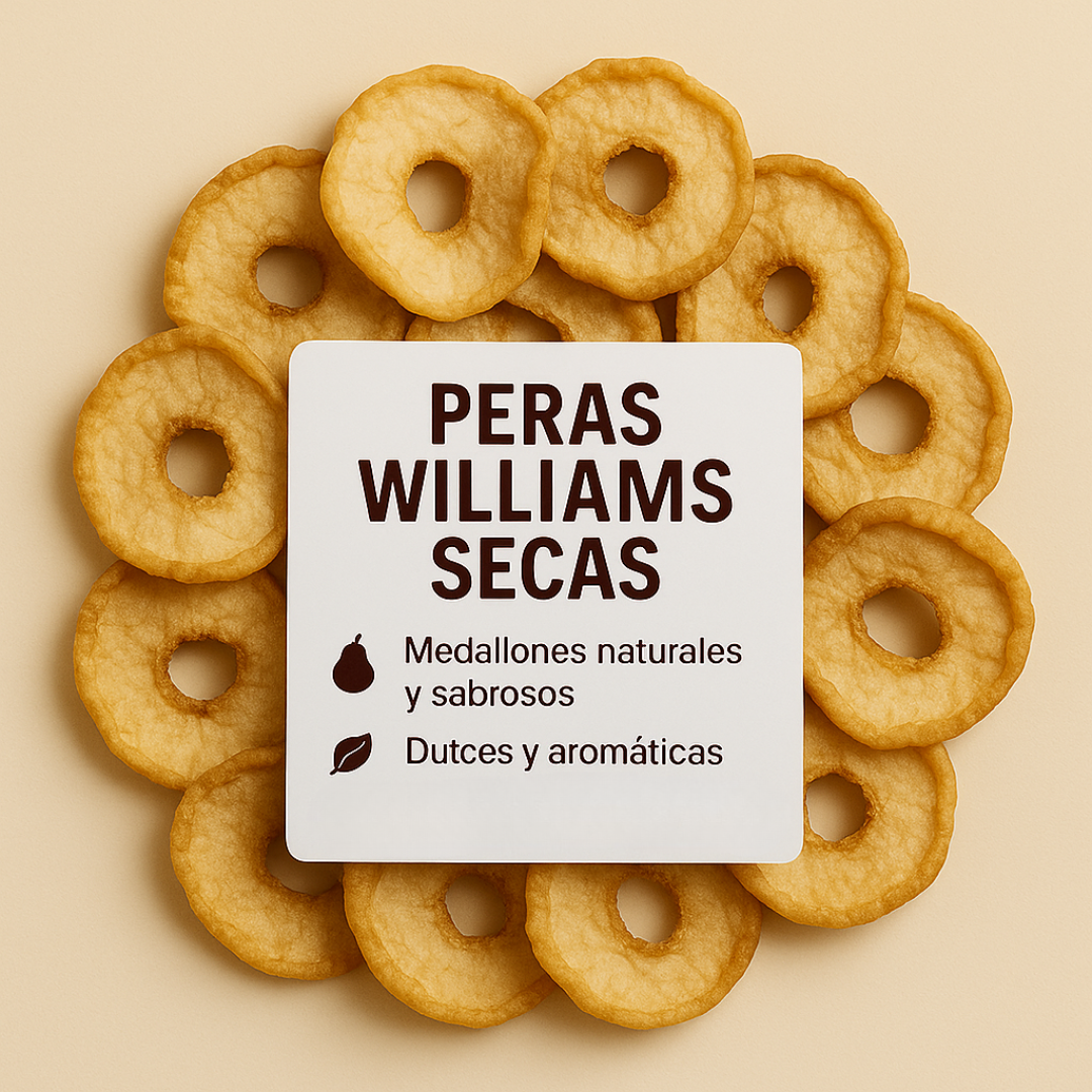 Peras Williams Secas – Medallones