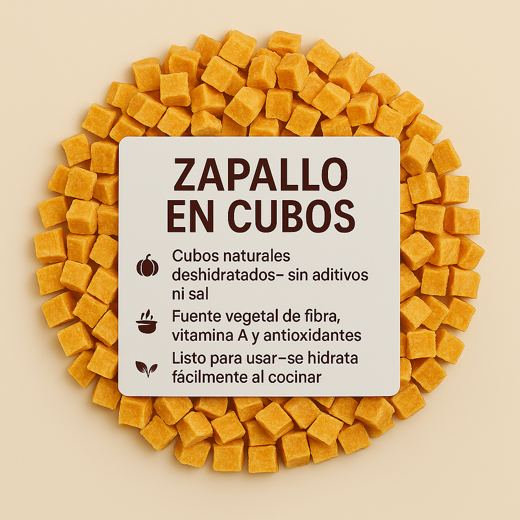 Zapallo en Cubos