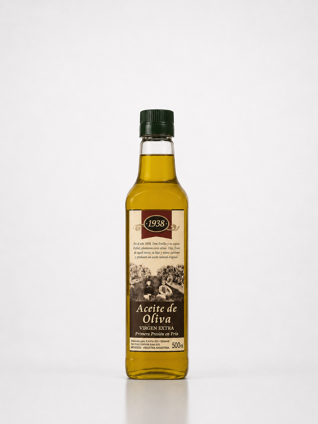 Aceite de Oliva 500cc PET