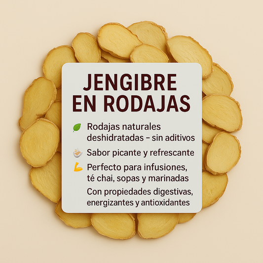 Jengibre en Rodajas