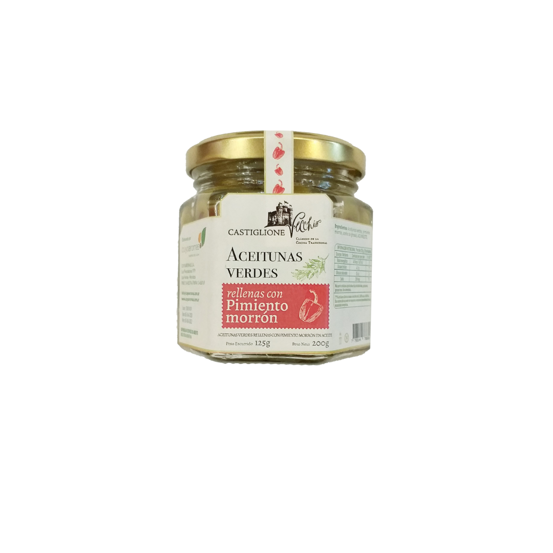 Aceitunas Rellenas Frasco 200 ml