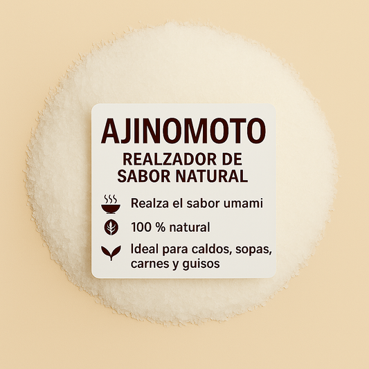Ají Nomoto (glutamato monosódico)