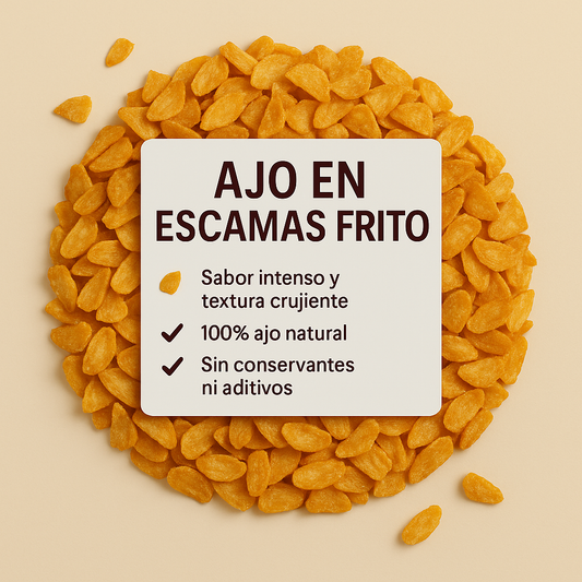 Ajo en Escamas Frito