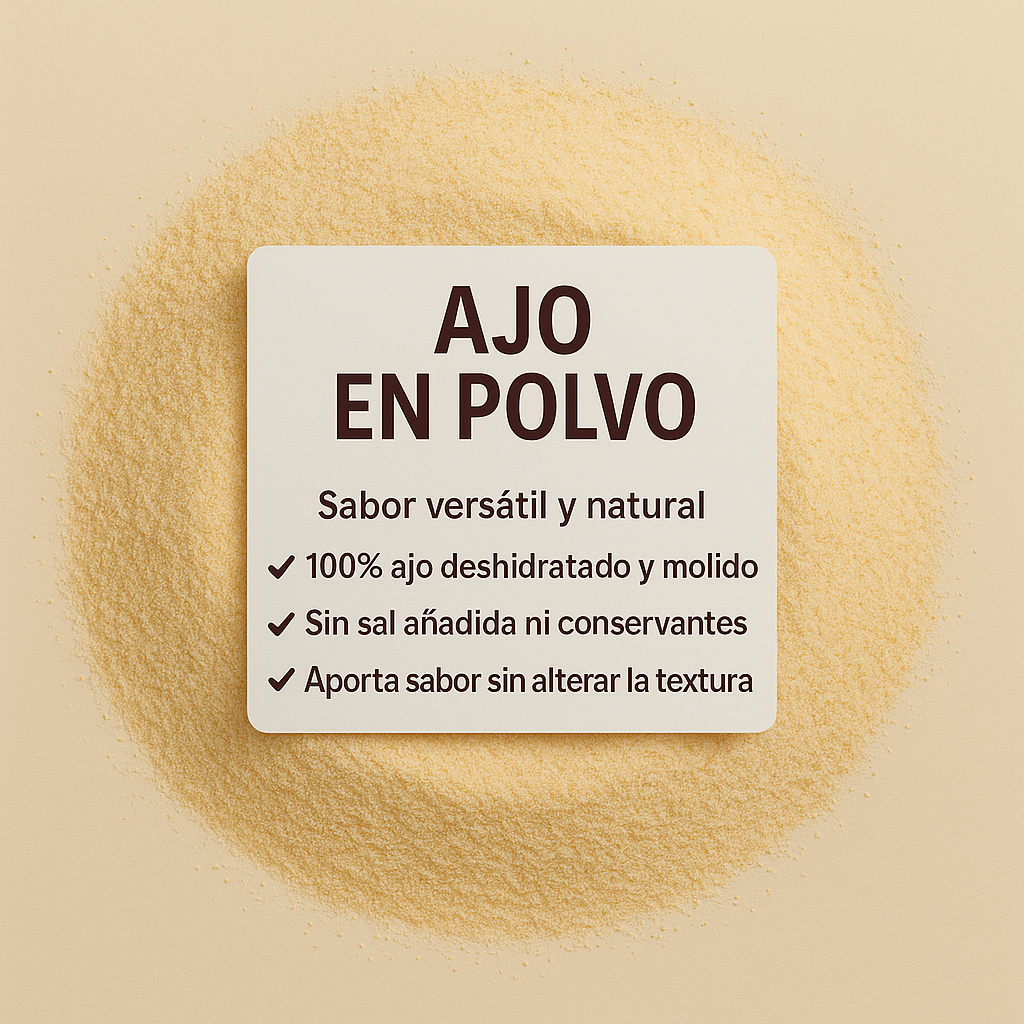 Ajo en Polvo