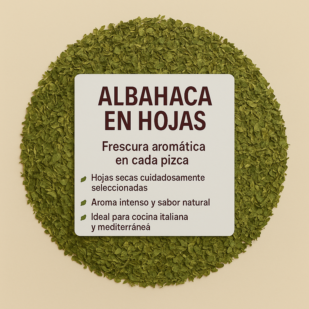 Albahaca en Hojas