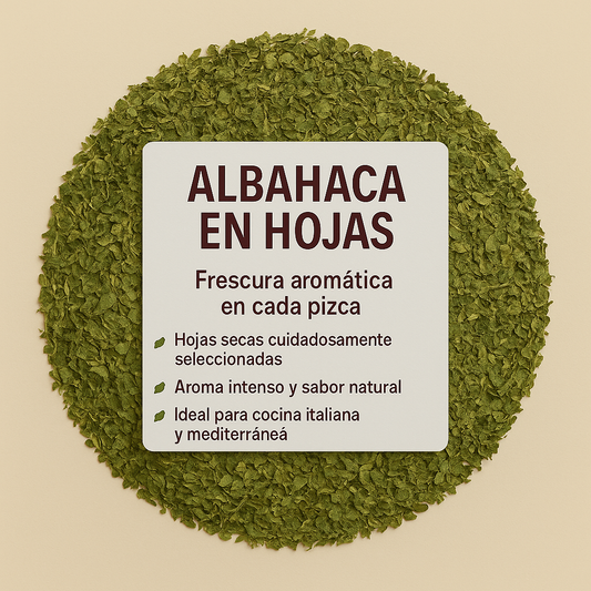 Albahaca en Hojas