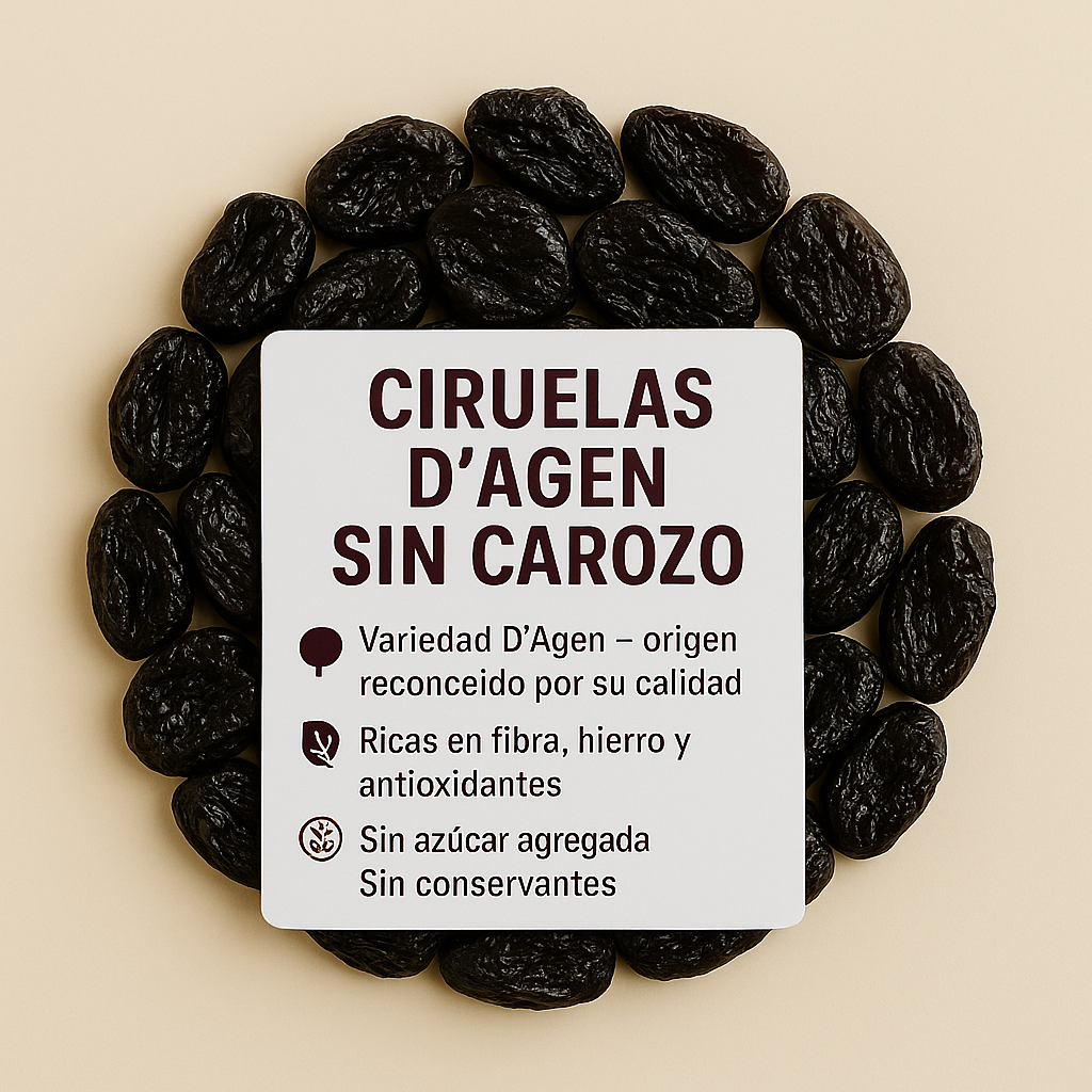 Ciruelas D’Agen Sin Carozo