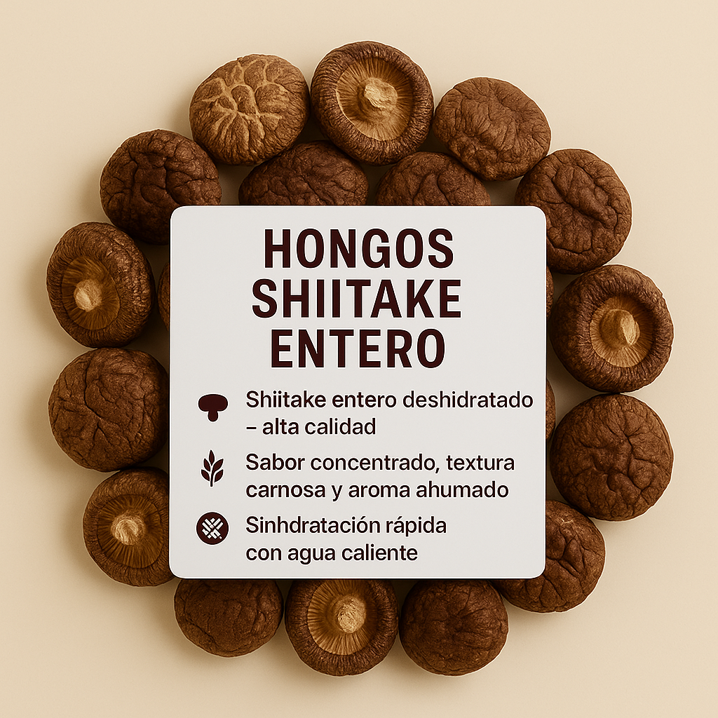 Hongos Shitake Entero