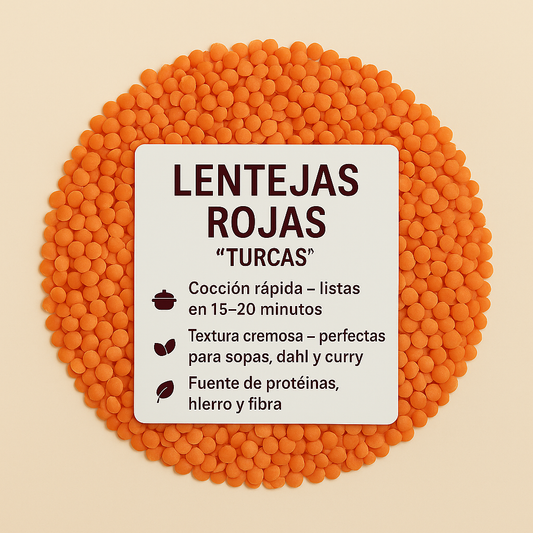 Lentejas Rojas “Turcas”