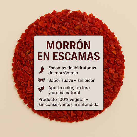 Morrón en escamas