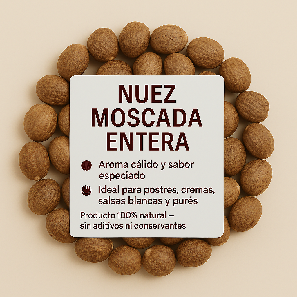 Nuez Moscada entera