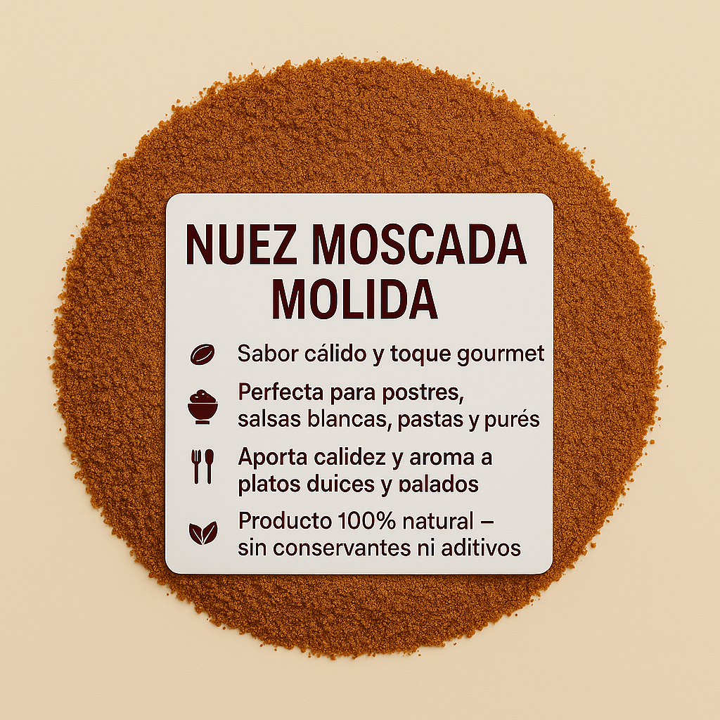 Nuez Moscada Molida