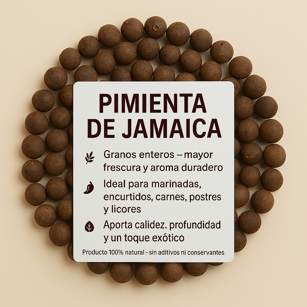 Pimienta Jamaica en Granos