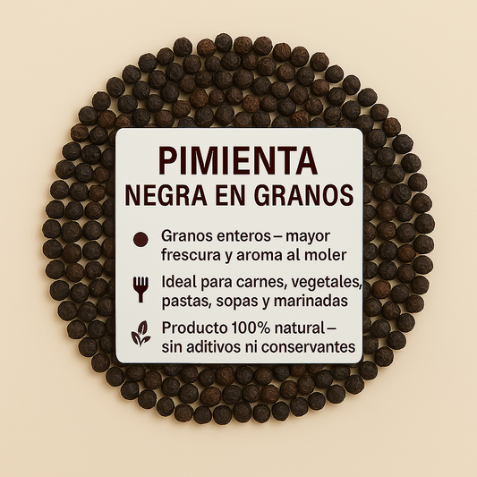 Pimienta Negra en Granos