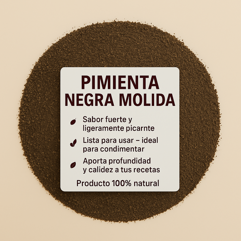 Pimienta Negra Molida