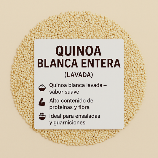 Quinoa Blanca Entera (Lavada)