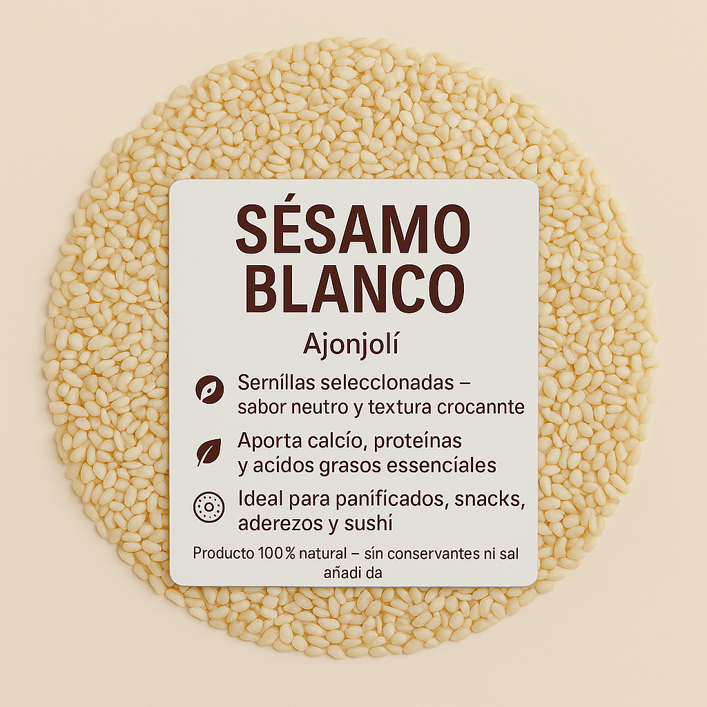 Sésamo Blanco Ajonjolí